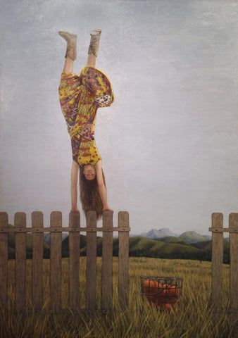 The Hand-standing Girl